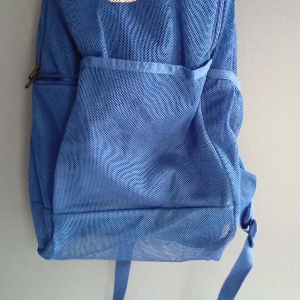 Nike Brasilia Mesh Backpack Royal Blue Swoosh‎ Logo BA5388-480